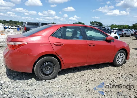 2017 Toyota Corolla L from USA, damaged, VIN 2T1BURHE7HC769629